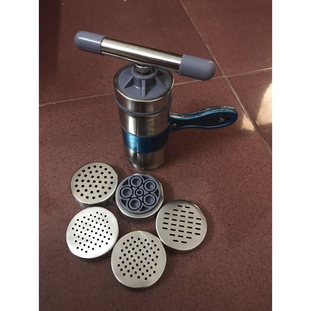 Cối ép cám chim lỗ ra 2ly 3ly 4ly, máy ép đùn sợi mì 5 kích cỡ ra