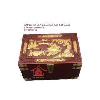 Hộp đựng trang sức vật dụng bằng gỗ