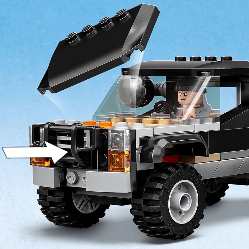 Đồ Chơi LEGO Cuộc Chạm Trán Với Khủng Long Triceratops 76950 (210 chi tiết)