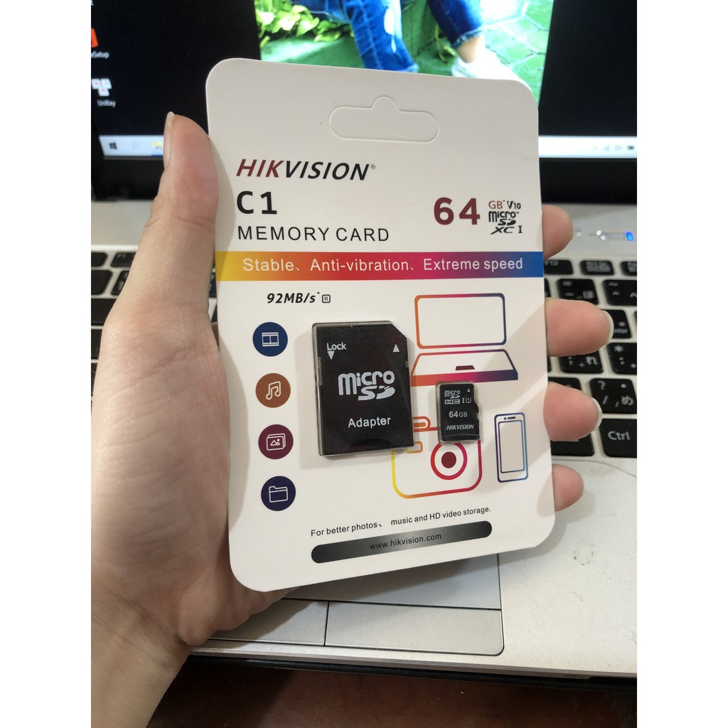Thẻ nhớ Hikvision 64GB class 10 chuyên dụng cho Camera IP