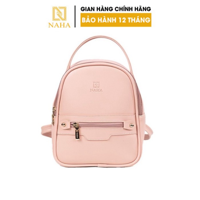 Balo Nữ Mini trang điểm NAHA BL06-Hàng xịn Bảo hành 1 năm