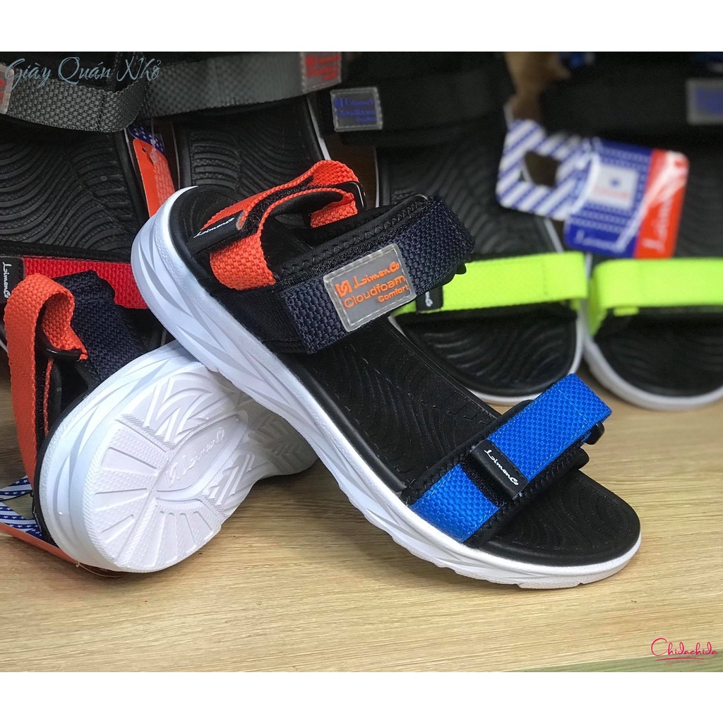 Xăng đan nam, nữ limen L-6820, đế nhẹ, keo bền, quai tốt, kiểu dáng đẹp; size 34-38 (4 màu)