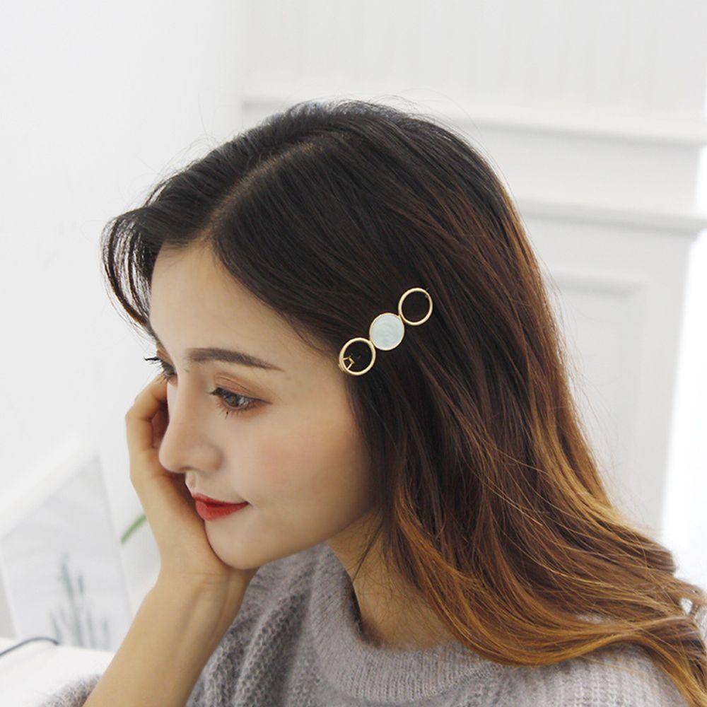 ME Kẹp TóC HìNh Ngôi Sao HìNh TròN ThờI Trang Cho Nữ