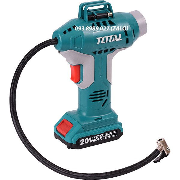 MÁY BƠM HƠI CẦM TAY DÙNG PIN TOTAL 20V TACLI2001