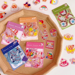 Set 40 sticker PVC chống nước