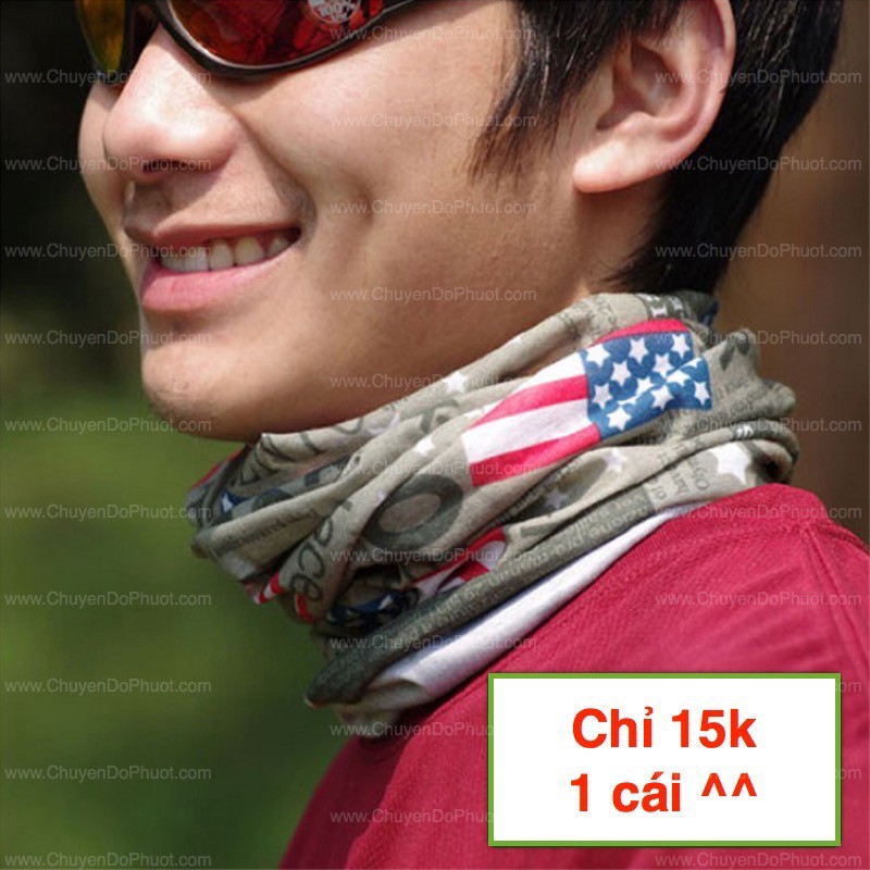 Khăn Đa Năng Phượt Leo Núi Hiking Trekking