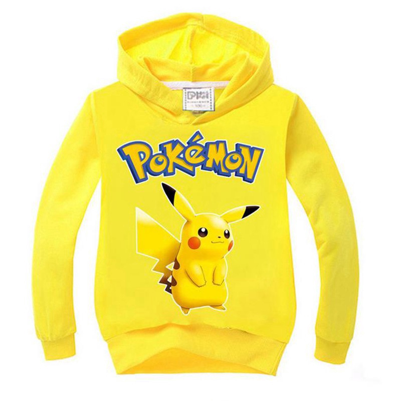 Áo hoodie pokemon cho bé