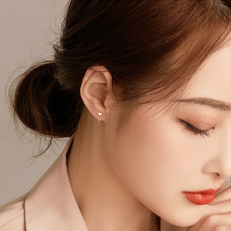 Khuyên tai mạ bạc 925 hình bướm xinh xắn thời trang nữ
