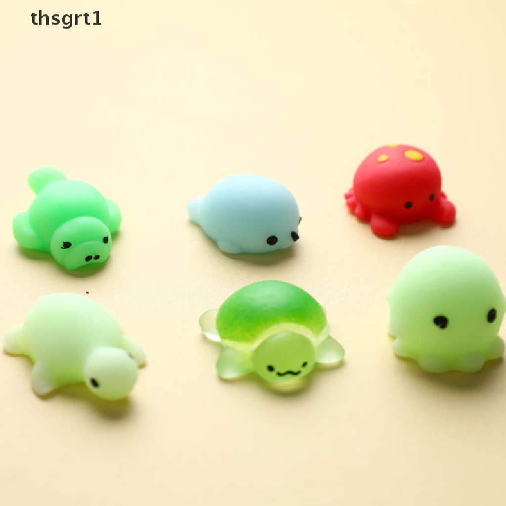 [thsgrt1] 24pcs Squishy Toy Cute Animal Antistress Ball Mochi Toy Stress Relief Toys [new]