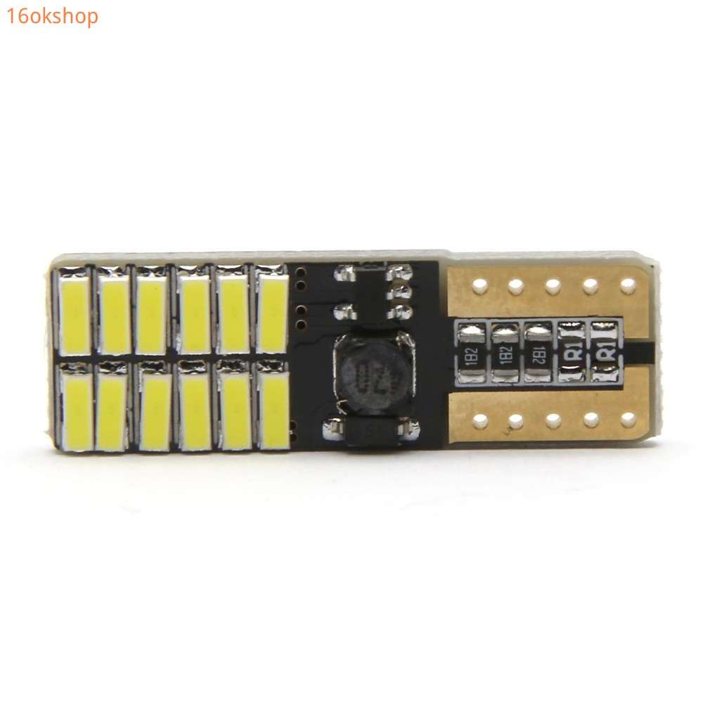 Đèn Led T10 4014 24smd 12 / 24v Cho Xe Hơi