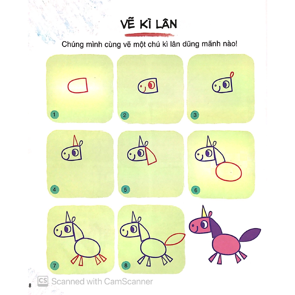 Sách - Tập Vẽ Cùng Các Hình Khối Đơn Giản - Phát Triển Khả Năng Sáng Tạo Cho Trẻ