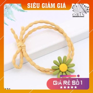 <SALE SỐC> Chun buộc tóc hoa cúc nhiều màu (shopmh59 - shopmm - vmeai)