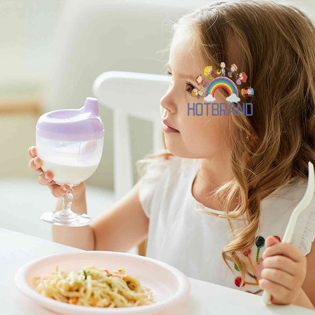 Ly Uống Rượu Bằng Thủy Tinh Không Đổ Cho Bé