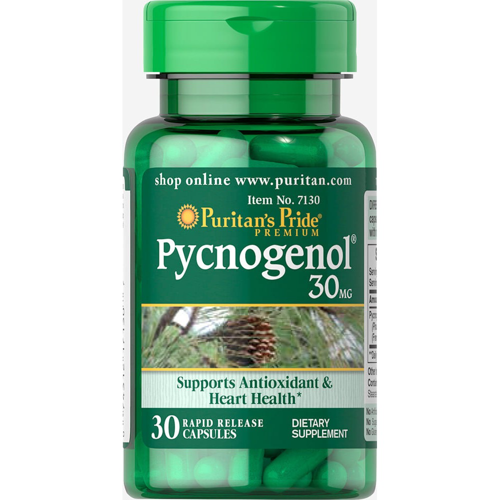 chống oxy hóa mạnh gấp 50 lần vitamin E ngừa lão hóa từ bên trong, Chiết xuất nhựa cây thông đỏ Pycnogenol