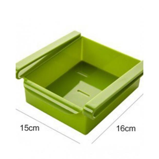Khay để đồ tiện ích  thông minh Khay để đồ trong tủ lạnh mini đựng đồ ăn trong nhà bếp MS1213