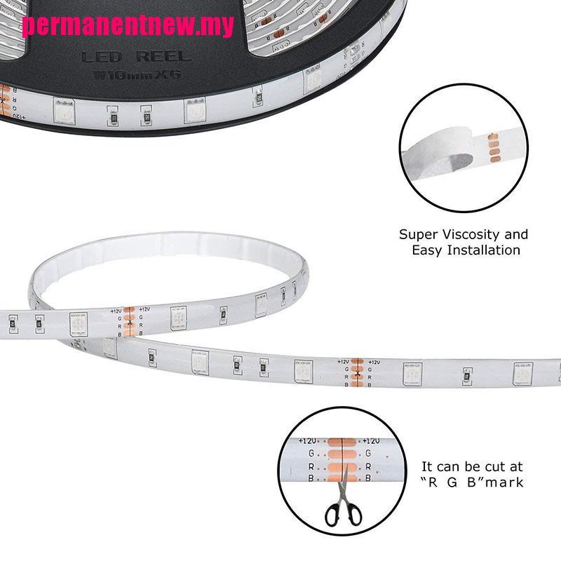 Dải Đèn Led 3528 Rgb Thay Đổi Màu Sắc Trang Trí Tủ Chén Nhà Bếp