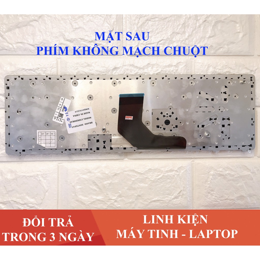 [Mã ELFLASH5 giảm 20K đơn 50K] Bàn phím laptop HP EliteBook 8560p, 8570p,8560B, ProBook 6560b, 6565b, 6570B