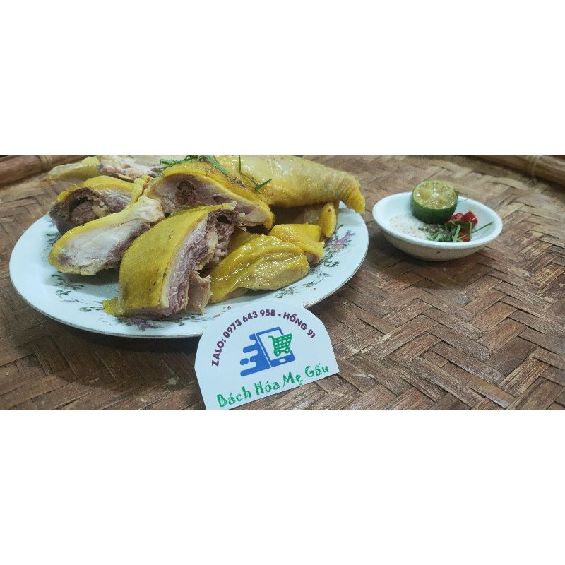 Gà ủ muối nguyên con. gà ủ muối hoa tiêu, trọng lượng trên 1ky đến 1,2ky. | BigBuy360 - bigbuy360.vn
