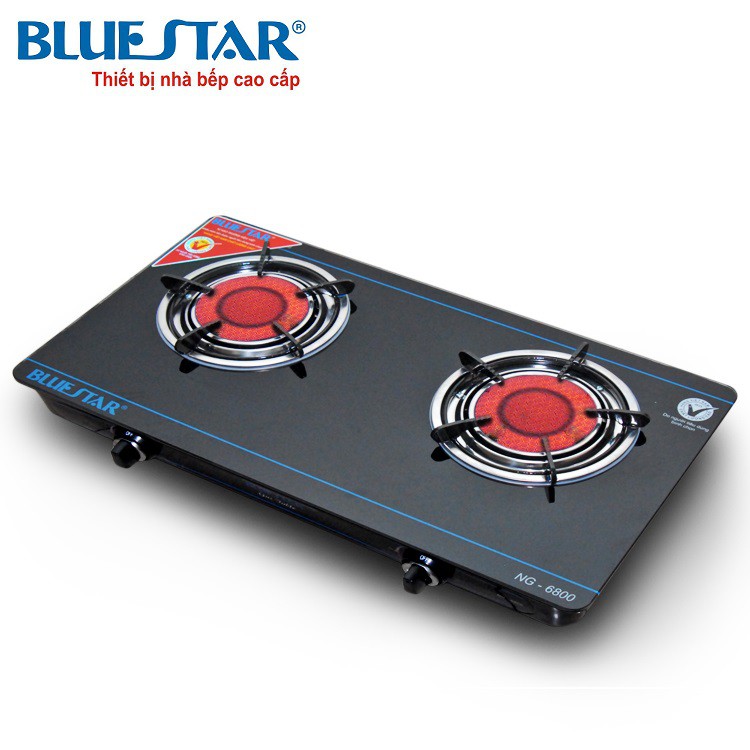 Bếp gas hồng ngoại Bluestar NG-6800, Đánh lửa Magneto 2 vòng lửa