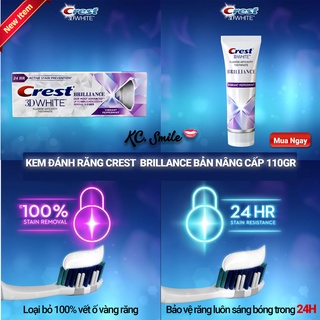 Combo Miếng dán trắng răng Crest Professional + Kem đánh răng Crest 3D (7 ngày)