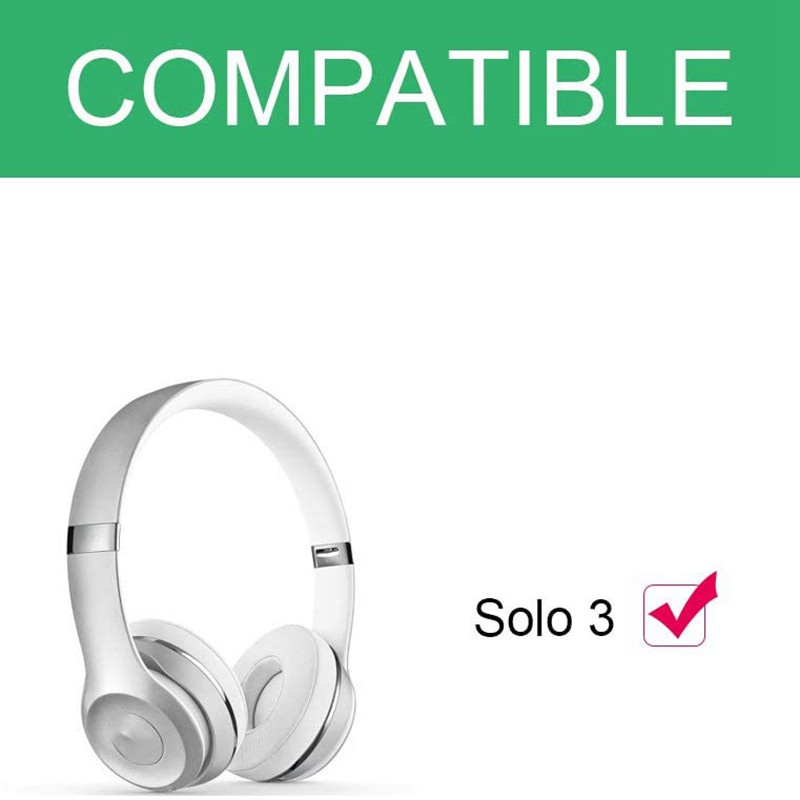 Hinge Replacement Headband Connector Hinge Clip Cover for Beats Solo 3 Wireless A1796 On-Ear Headphones White