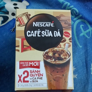 Cà phê sữa đá nescafe hoà tan 1 hộp