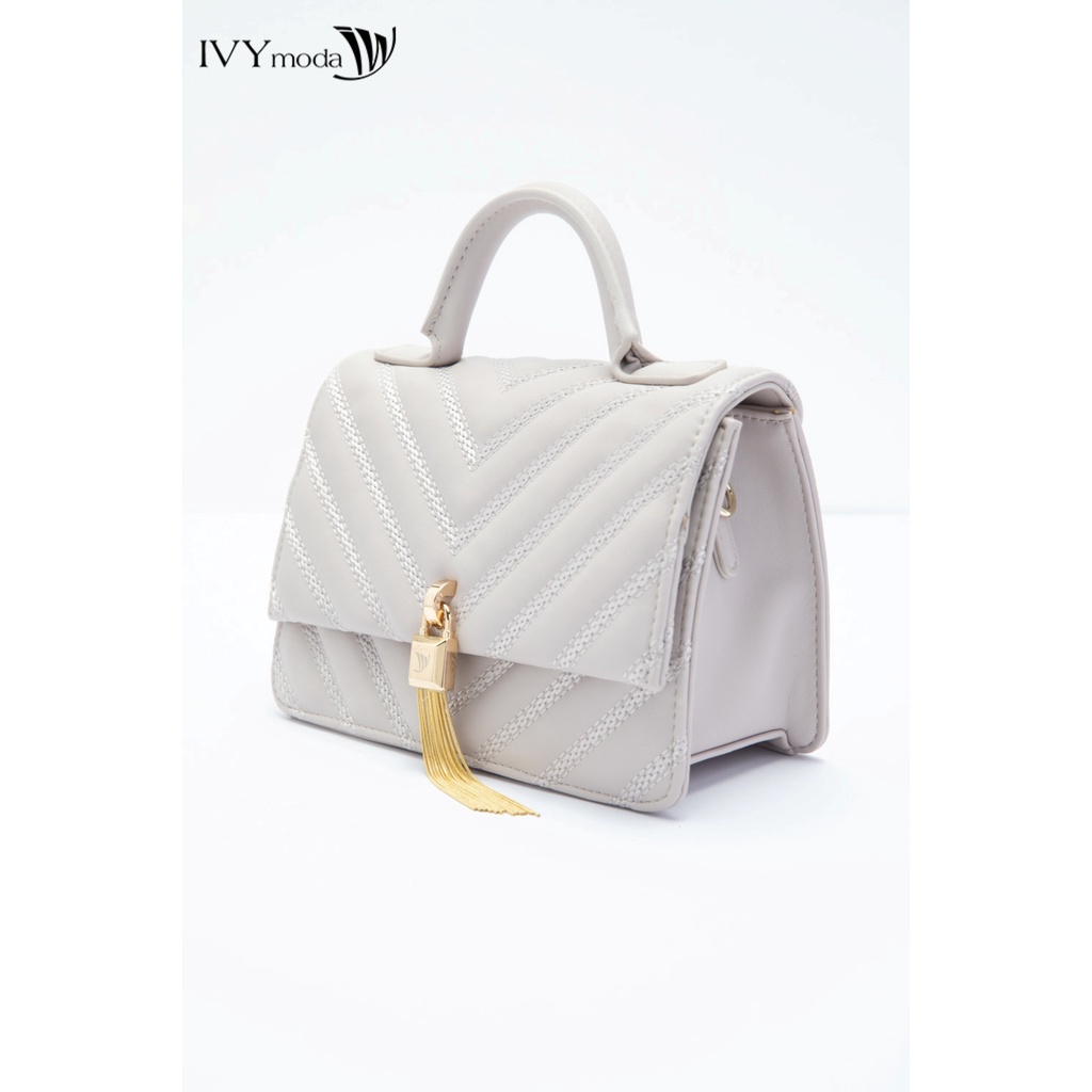 Túi mini bag nữ khóa tua rua IVY moda MS 51A1255