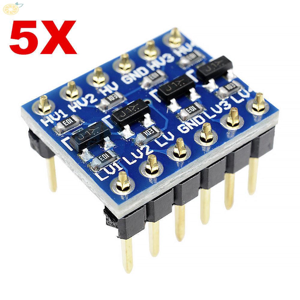 5 Mô đun kết nối tăng áp 4 kênh chất lượng cao 2 hướng cho Arduino