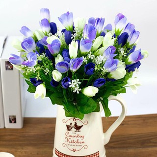 1 bó 15 bông tulip giả