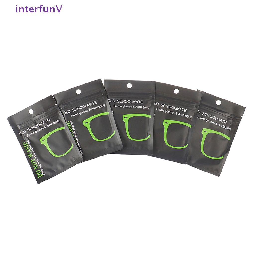 Set 10 Khăn Lau Kính Chống Sương Mù Có Thể Tái Sử Dụng Cho Nam Nữ