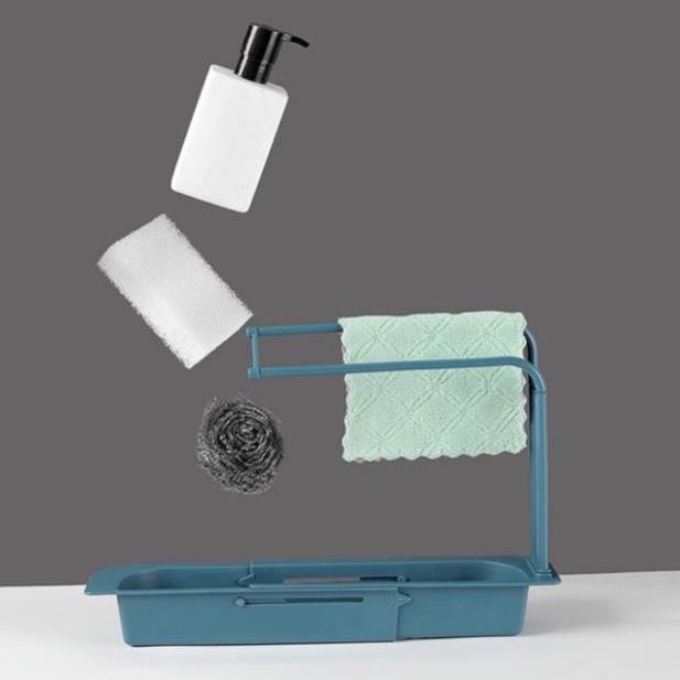 Kệ Để Đồ Rửa Chén Bát Đa Năng Có Chỗ Treo Khăn Thông Minh Giao Màu Ngẫu Nhiên - Khay Để Đồ Rửa Chén Bát | BigBuy360 - bigbuy360.vn