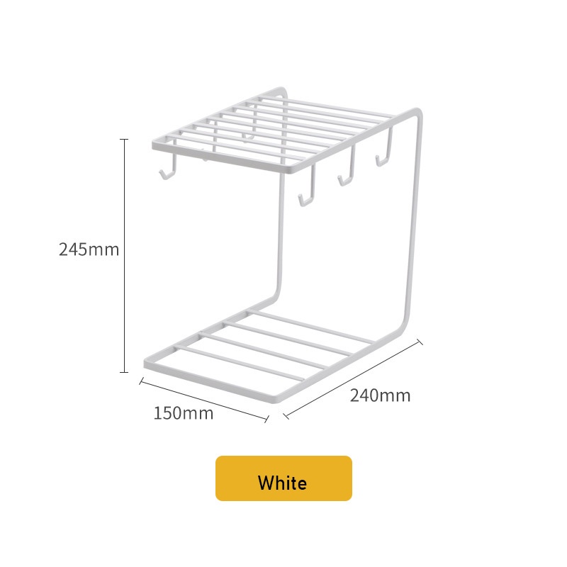 Giá Sắt Úp Cốc Kiểu Nhật Bản Sáng Tạo Tiện Dụng Giá Đỡ