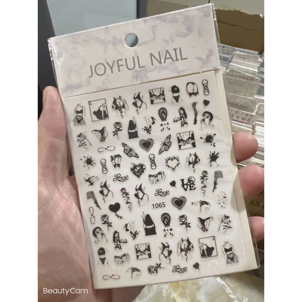 sticker trang trí nails 1065
