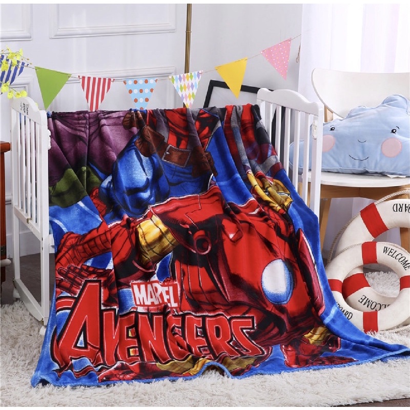 Chăn Người Nhện Elsa Loại 150*2m Cho Bé
