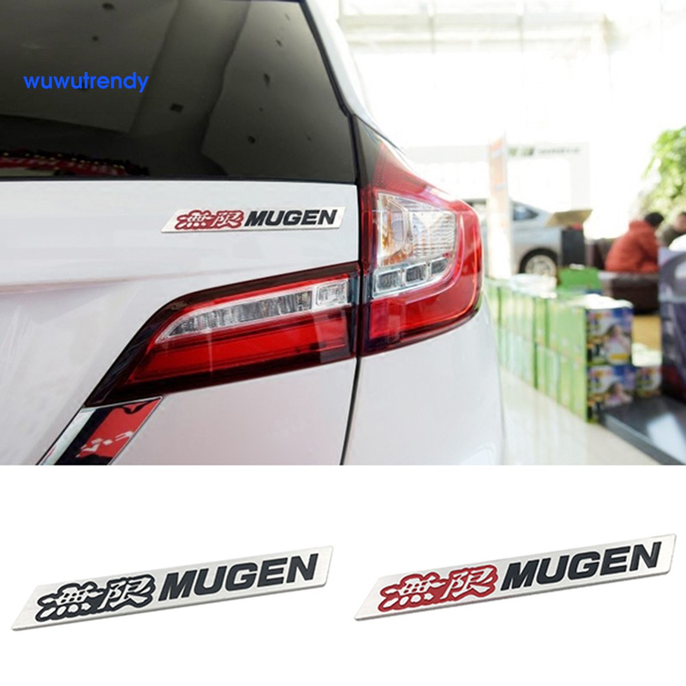 Sticker Dán Xe Hơi 3d Hình Chữ Cái