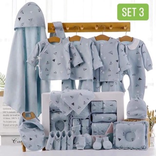 Set đồ sơ sinh 22 chi tiết cho bé