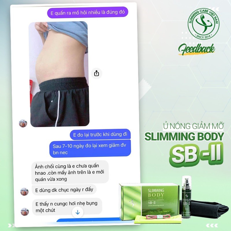 Tinh Dầu Tự Nhiên Slimming Body Essential Oil 120ml Kết Hợp Cùng Đai Điện Giảm Mỡ