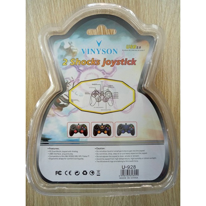 Tay cầm chơi game Vinysion U928