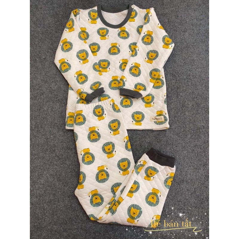 Bộ chần bông bé gái/ bé trai xuất Hàn ☀️LẺ SIZE+SALE SHOCK☀️  từ 2 đến 6 tuổi