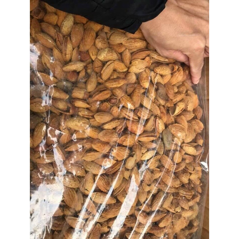 Hạnh Nhân Rang Bơ Vỏ Siêu Mỏng Loại Ngon Nhất 500g