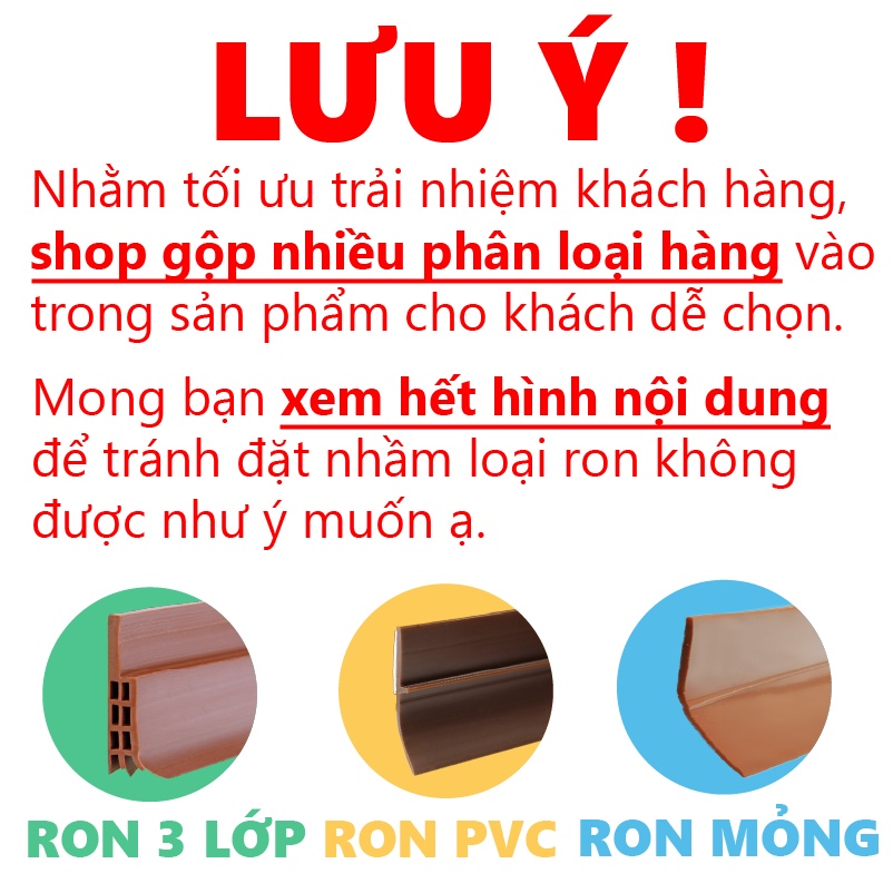 Ron chặn khe cửa ⭐ Thanh dán chân cửa KINGRON giữ nhiệt điều hòa, chống côn trùng, chống khói bụi, giảm tiếng ồn R234