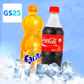 E voucher gs25 combo 2 chai nước ngọt bất kỳ 600ml
