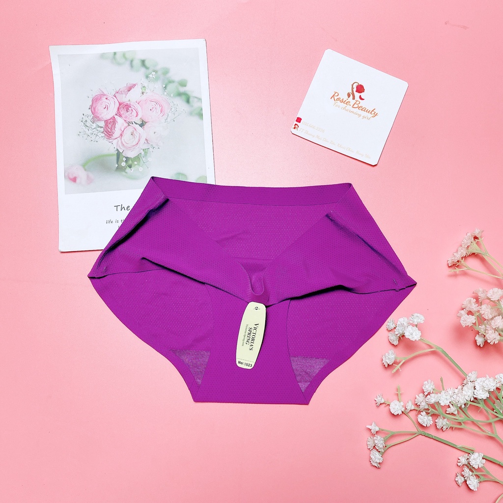 Quần lót su đúc thông hơi, quần lót ko viền thông hơi mát lạnh mùa hè Q/S006