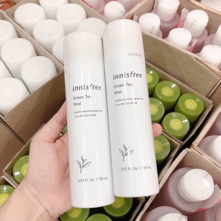 Xịt Khoáng Trà Xanh Innisfree Mẫu Mới 2019 (150ml)