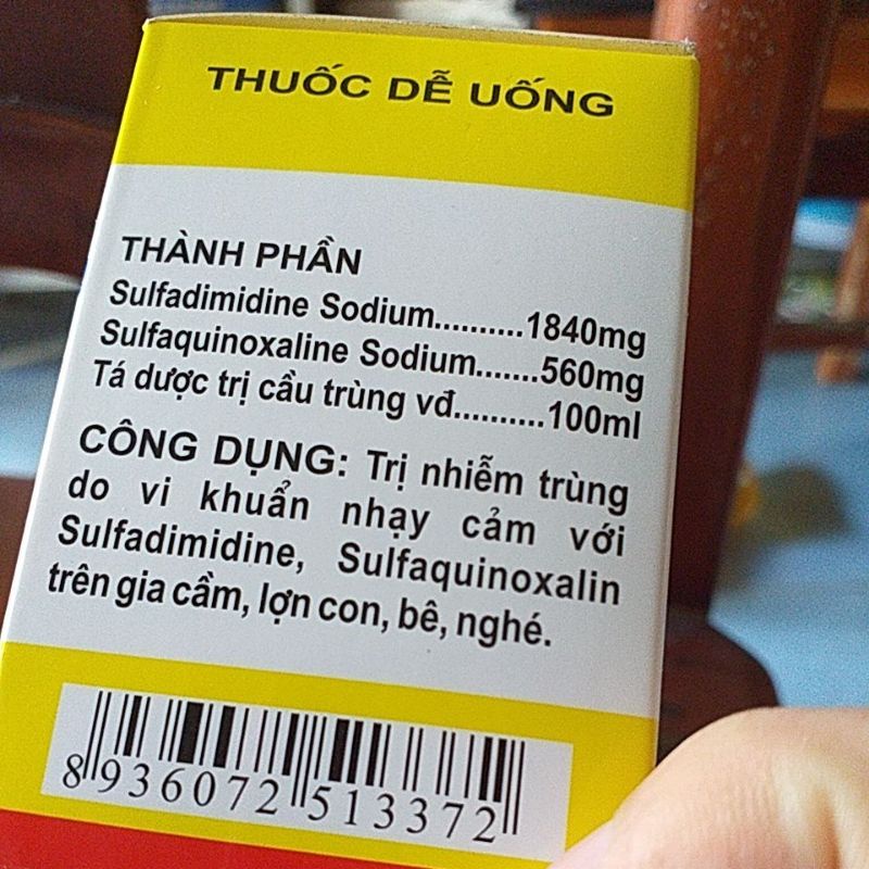 Colicoc cho vật nuôi cầu trùng, ecoli, phân trắng lợn con, máu tươi, sáp, chó mèo, gà đá  đi ỉa