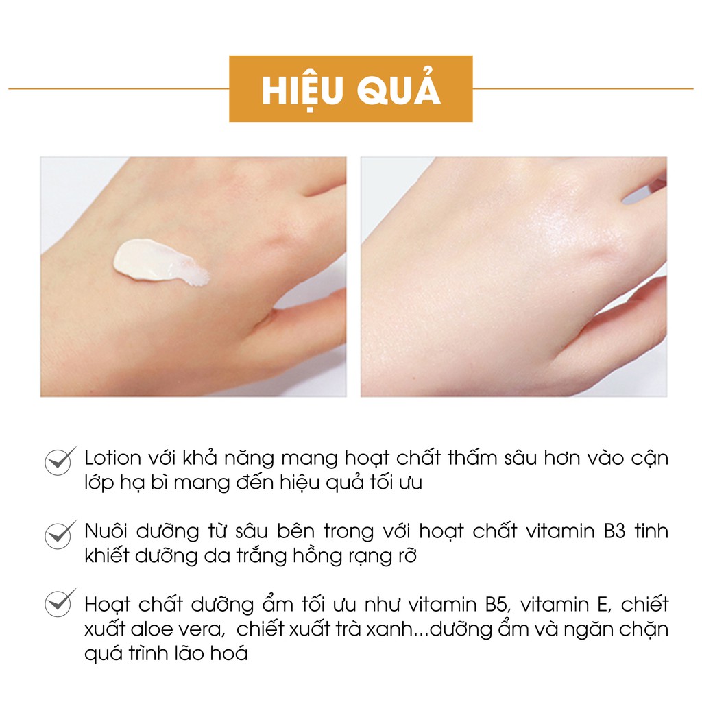 Kem dưỡng trắng da toàn thân Whitening Body Lotion cao cấp, giúp dưỡng ẩm, chống nắng, làm sáng bật tone màu da. 200ml | BigBuy360 - bigbuy360.vn