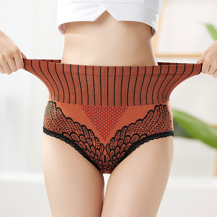 M~XL Tuote Ready Stock Women's Panties High Waist Briefs Female Underpants