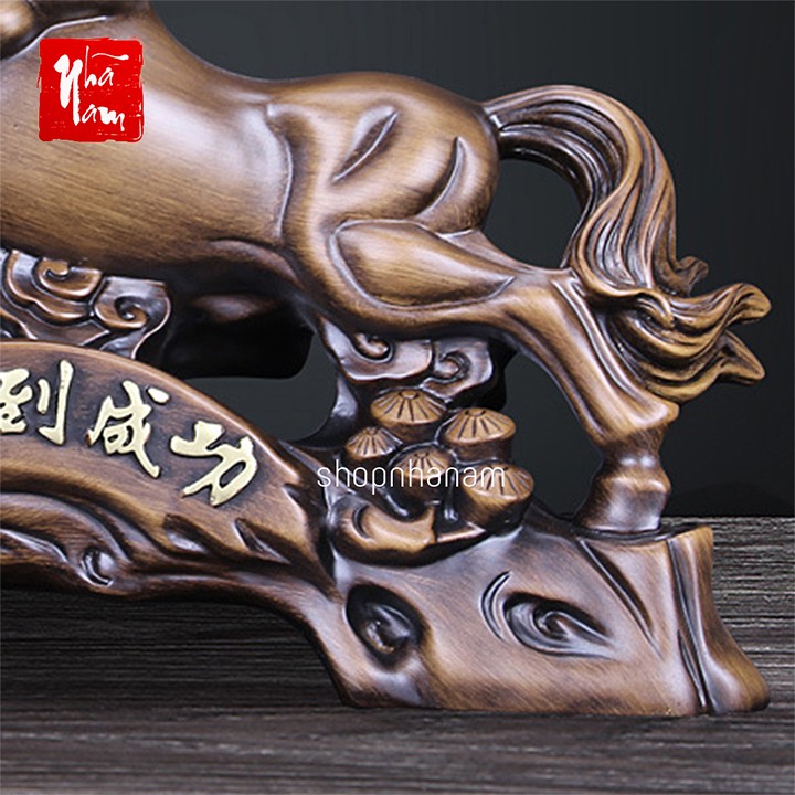 Tượng mã đáo thành công ngựa phi quà tặng trang trí nhà cửa vật phẩm phong thủy | BigBuy360 - bigbuy360.vn