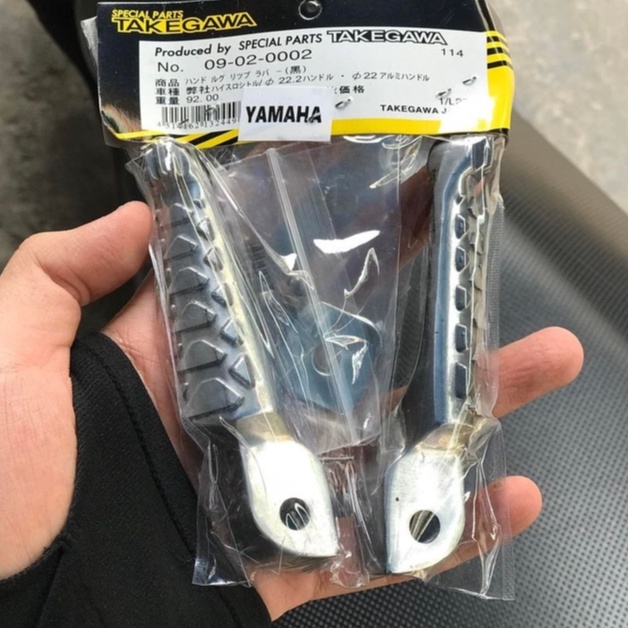 Gác chân Takegawa nhôm Wave, Sirius, Ex 150,  Vario, Ex 135, Dream, Vision, Future, Ducati, để chân sau Sirius, Winner