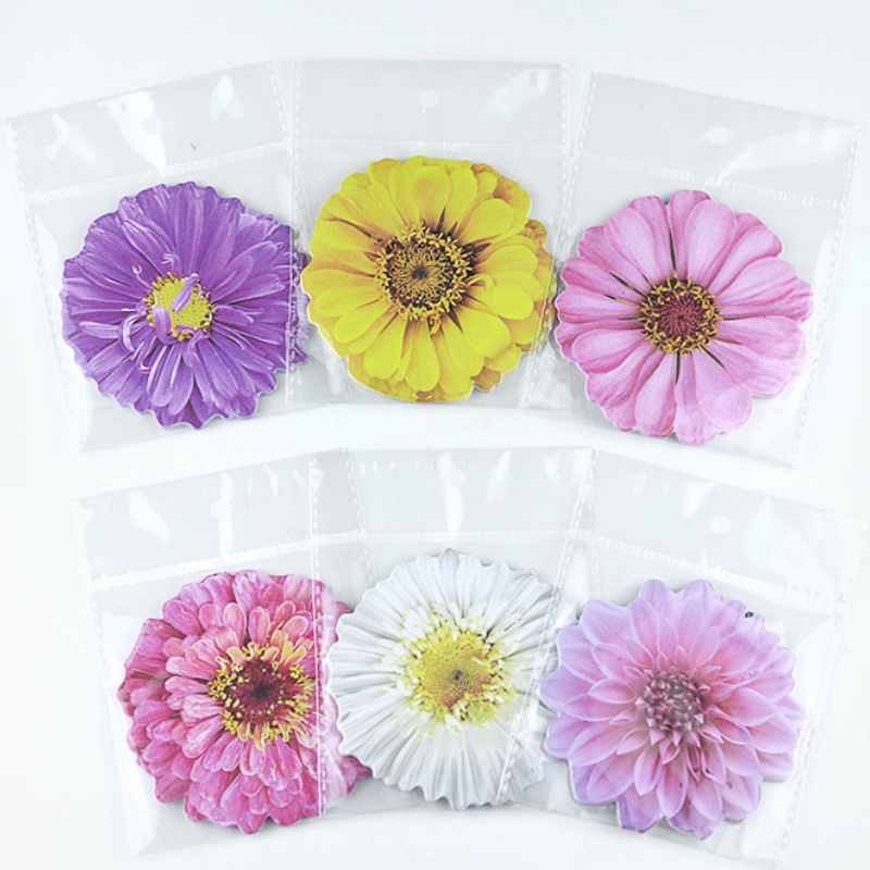 Set 25 Tấm Sticker Họa Tiết Hoa 3D Dán Trang Trí Tường